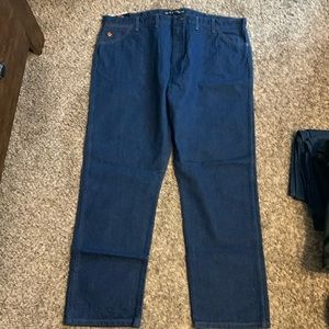 Lot of 3 pairs of Wrangler FR 13Original jeans brand new 46x32